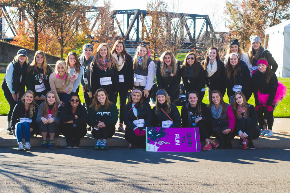 The Women of Gamma Phi Beta at Ohio University 