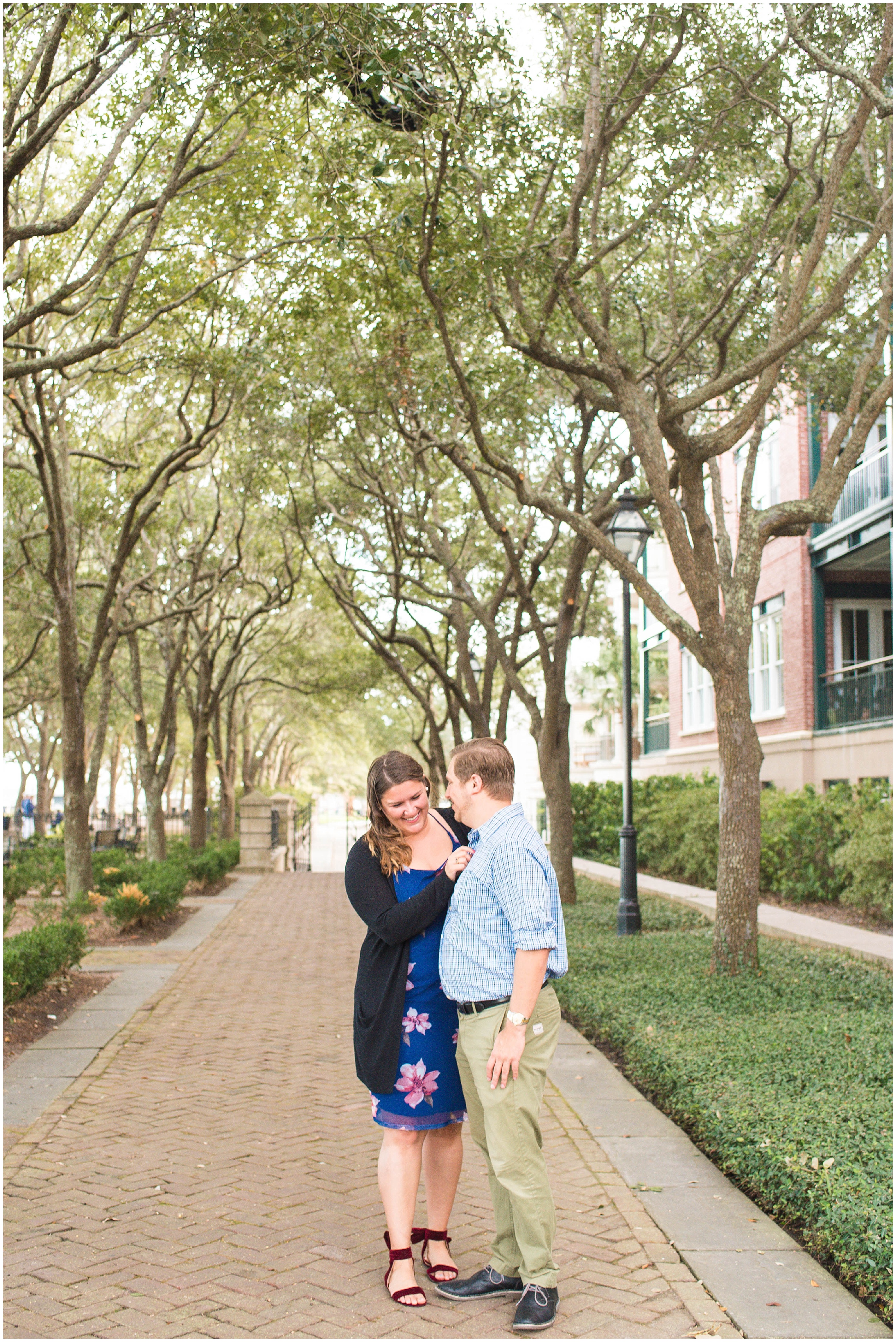 Arika Jordan North Carolina & Destination Wedding Photographer Charleston SC Waterfront Park Engagement Session