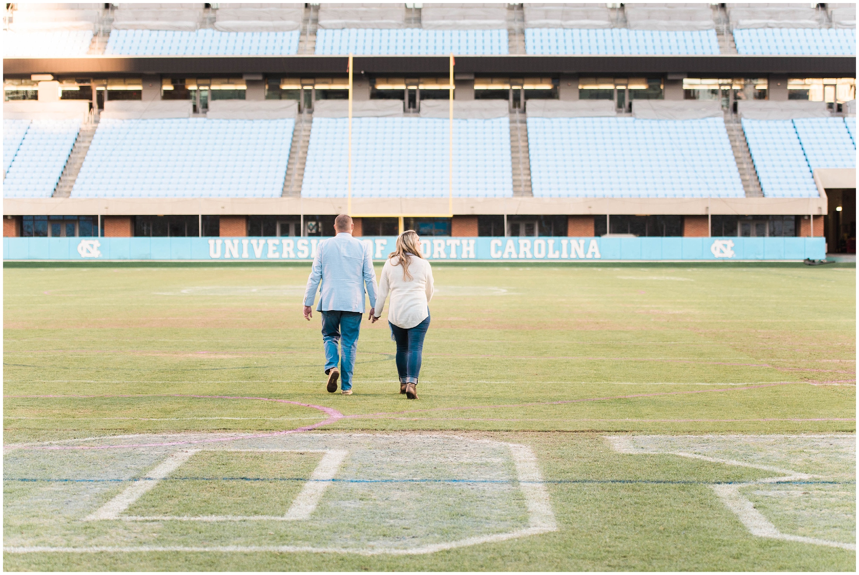 UNC Chapel Hill Proposal Color and Bright Wedding Photographer