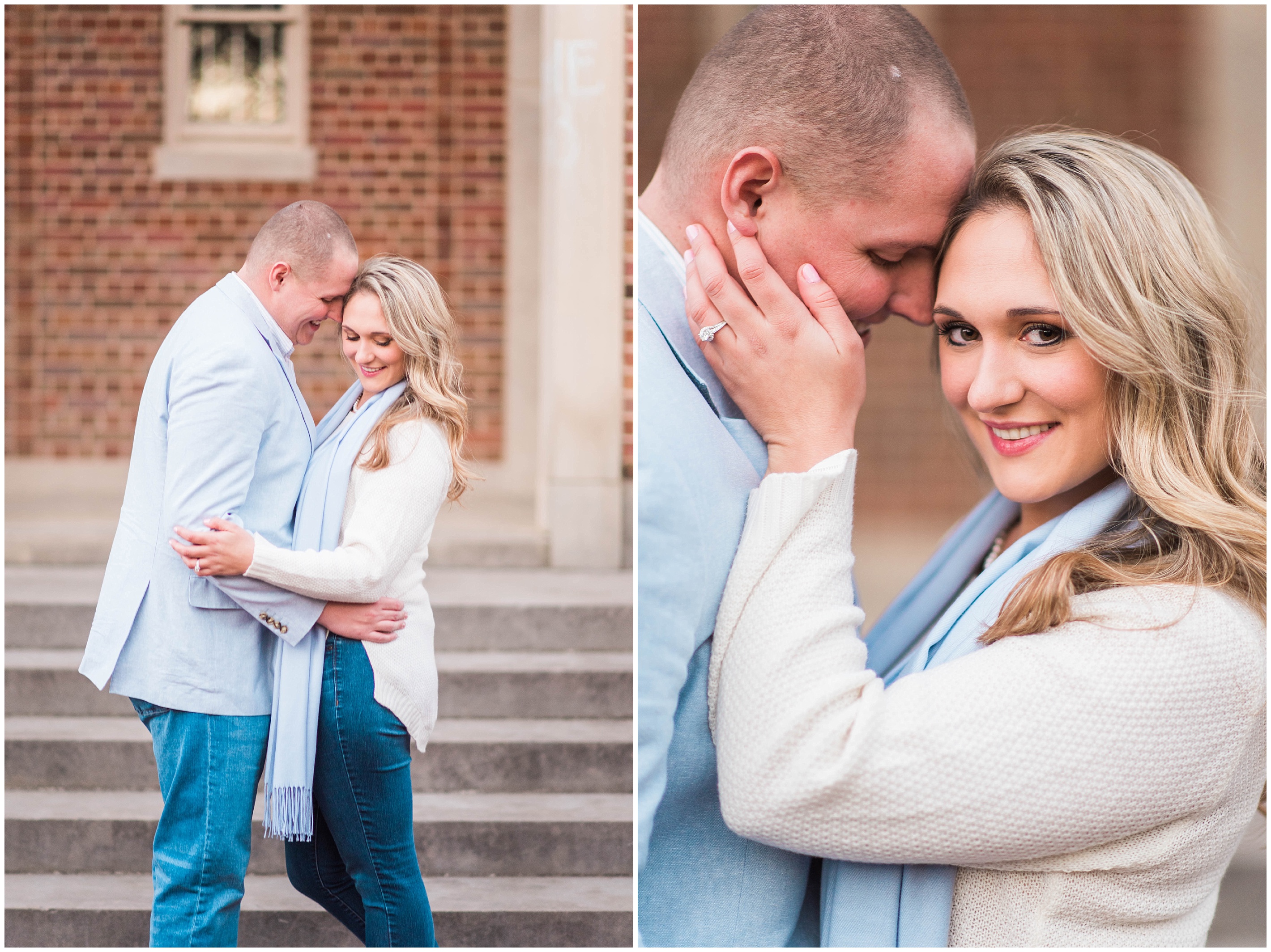 UNC Chapel Hill Proposal Color and Bright Wedding Photographer