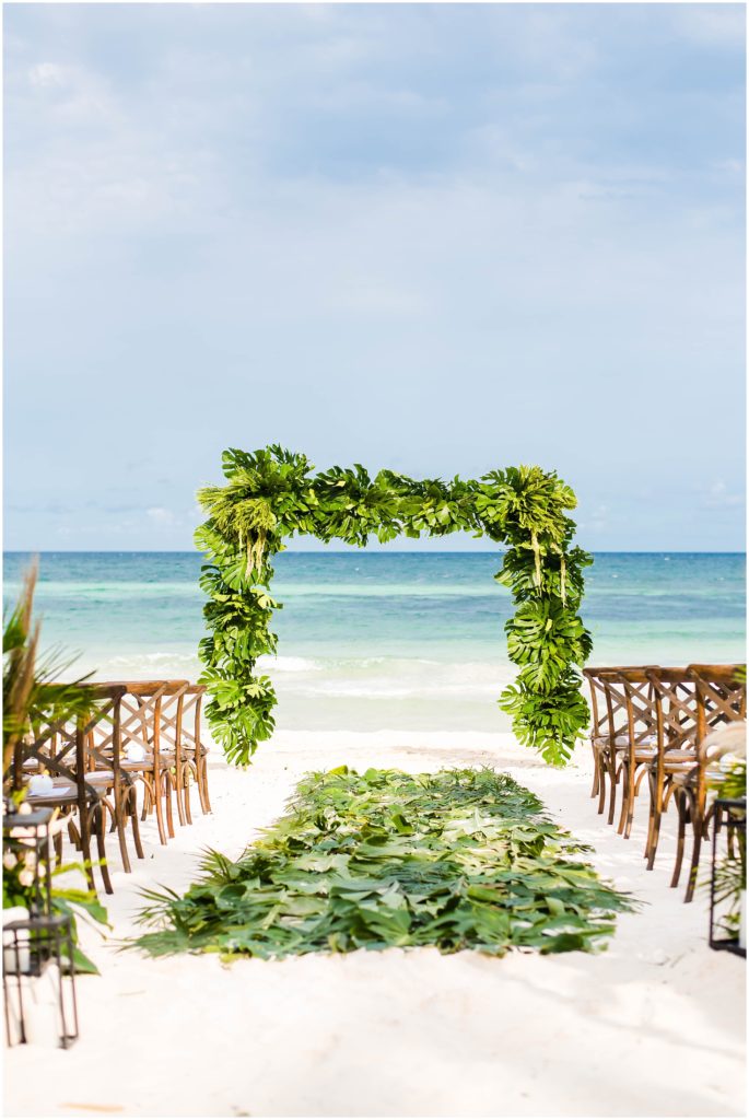 Jessica & Rudy | Colorful Tulum Mexico Beach Wedding - Arika Jordan ...