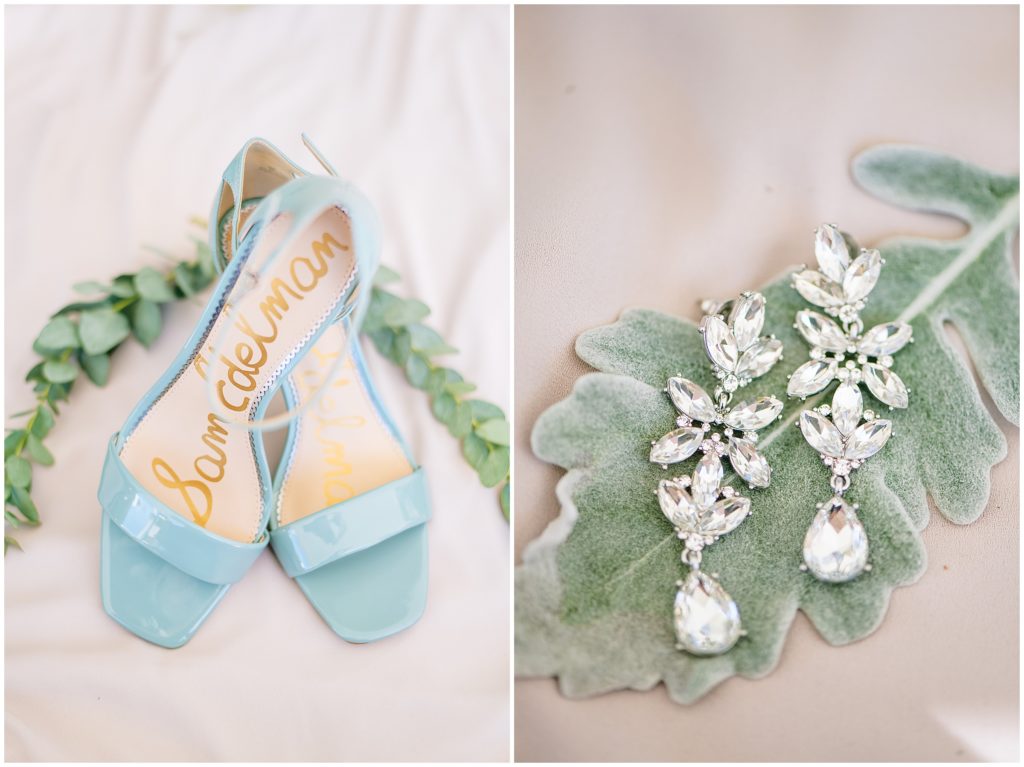 Bridal Details, Something Blue Shoes