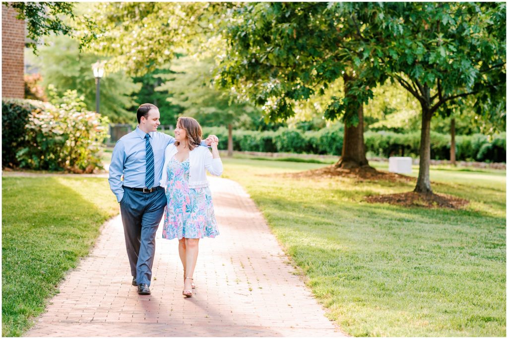 Chapel Hill Summer Engagement Session