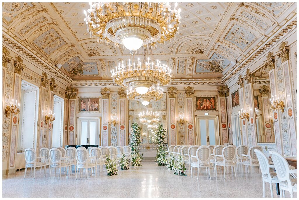 Sala Bianca Como Italy Wedding Venue