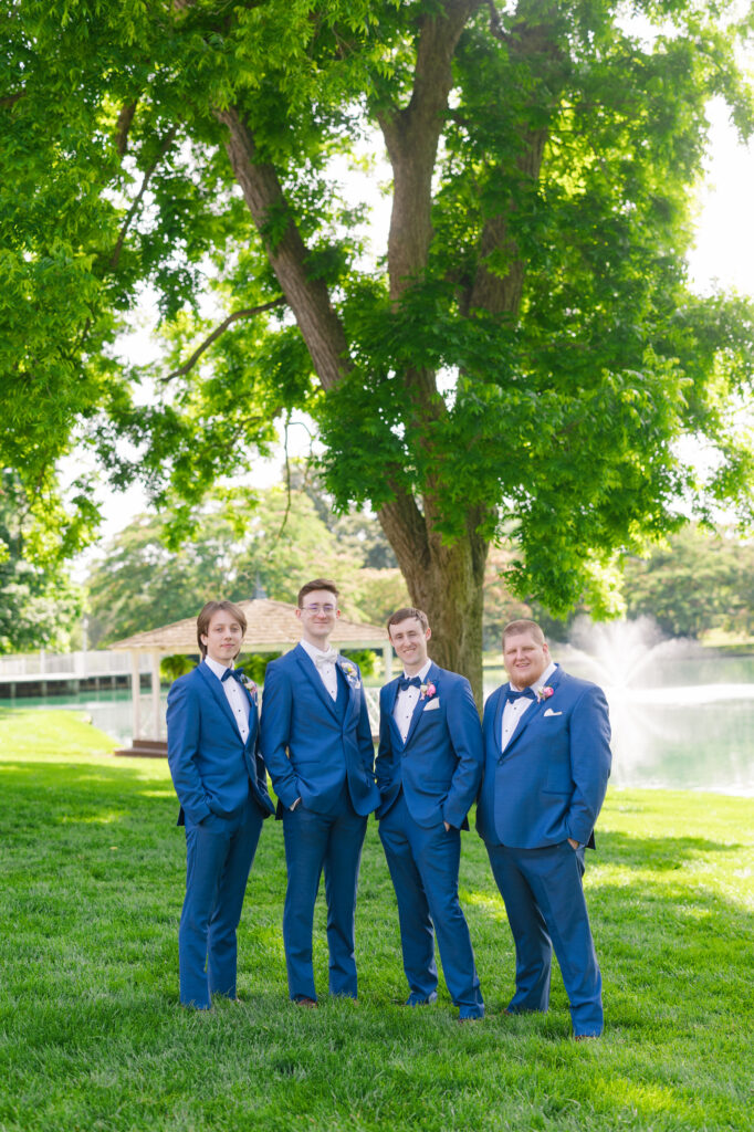 Groom and Groomsmen at