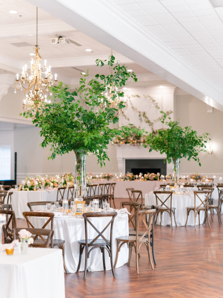 Rose Hill Estate Reception Hall for a colorful whimsical wedding reception